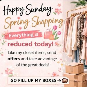 Sunday! Spring Shopping 🛍️🛍️🛍️
